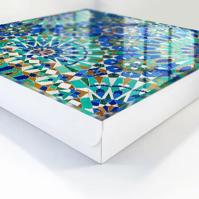 Skrinka na kľúče Geometrická mozaika