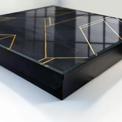 Skrinka na kľúče do bytu Geometrická štruktúra