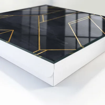 Skrinka na kľúče do bytu Geometrická štruktúra