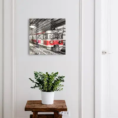 Skrinka na kľúče Železničná symetria