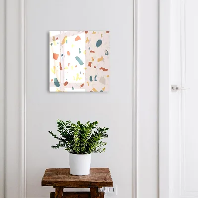 Skrinka na kľúče do bytu Abstraktná kompozícia