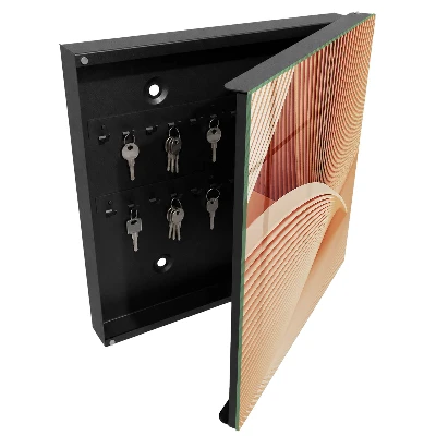 Skrinka na kľúče Abstraktné vlny