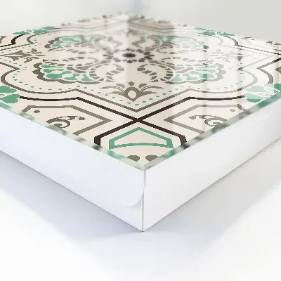 Skrinka na kľúče vintage Geometrická dekorácia