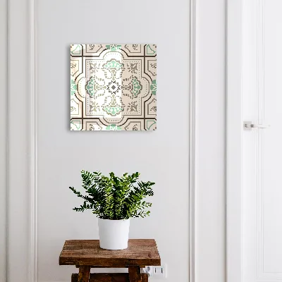 Skrinka na kľúče vintage Geometrická dekorácia