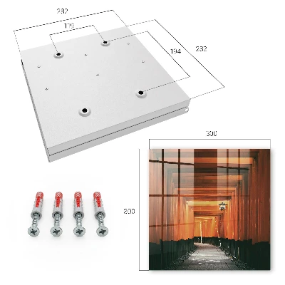 Skrinka na kľúče do bytu Žlté brány
