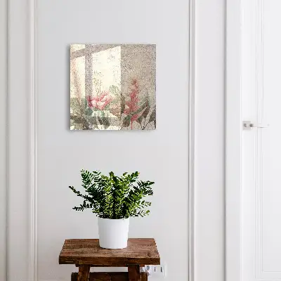 Skrinka na kľúče vintage Botanická elegancia