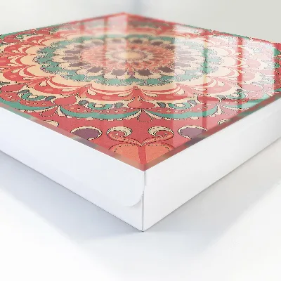 Skrinka na kľúče Farebná mandala