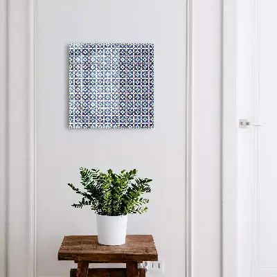 Skrinka na kľúče vintage Geometrická abstrakcia