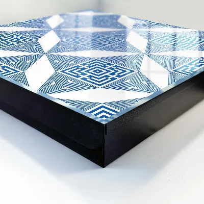 Skrinka na kľúče Geometrický vzor