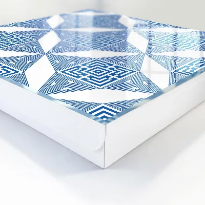 Skrinka na kľúče Geometrický vzor