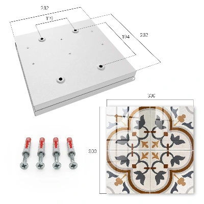 Skrinka na kľúče Geometrická elegancia