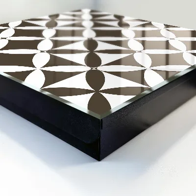 Skrinka na kľúče do bytu Geometrická kompozícia