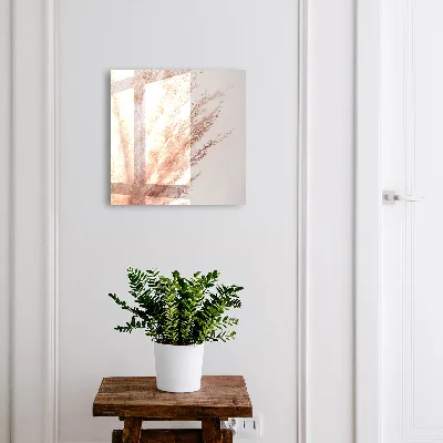 Skrinka na kľúče do bytu Pastelová boho tráva