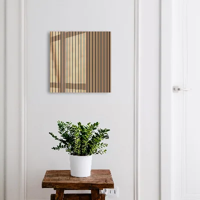 Skrinka na kľúče vintage Minimalistické pruhy