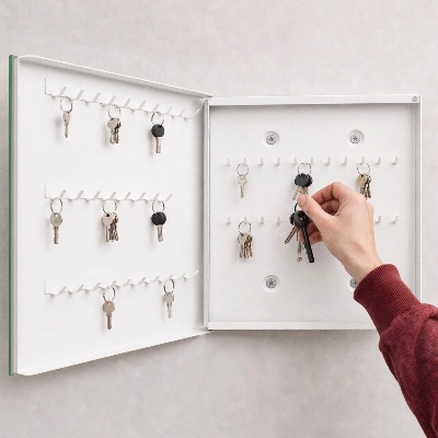 Skrinka na kľúče Farebný prechod