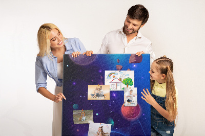 Nástenka do detskej izby Umenie vesmíru