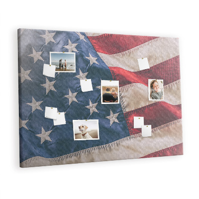 Korková tabuľa Americká vlajka