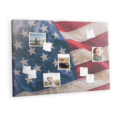 Korková tabuľa Americká vlajka