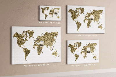 Nástenka Mapa sveta