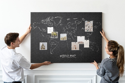 Nástenka Krajiny svetovej mapy