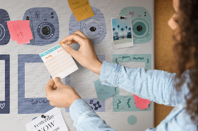 Nástenka Polaroidové rámy