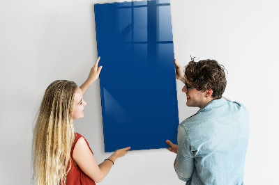Magnetická tabuľa Modrá farba