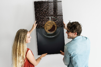 Tabuľa na stenu do kuchyne Káva
