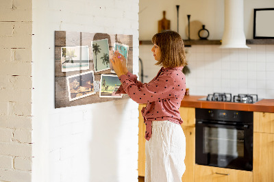 Závesná tabuľa na magnetky Polaroidové fotografie