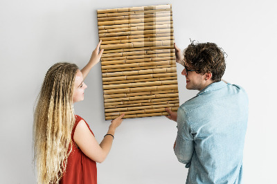 Magnetická tabuľa Bambus