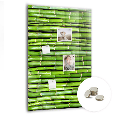 Magnetická tabuľa Bambusová stena