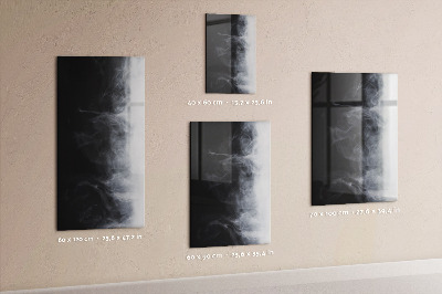 Magnetická tabuľa na stenu Dym