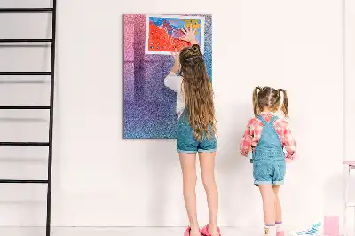 Magnetická tabuľa na kreslenie v dizajne gradientná abstrakcia