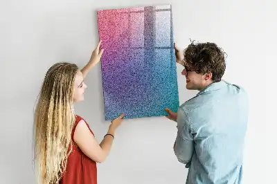 Magnetická tabuľa na kreslenie v dizajne gradientná abstrakcia
