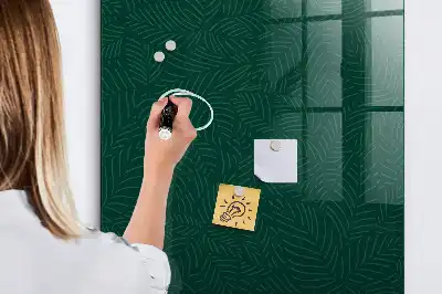 Magnetická popisovacia tabuľa s motívom linajok