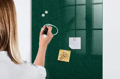 Magnetická popisovacia tabuľa s motívom linajok