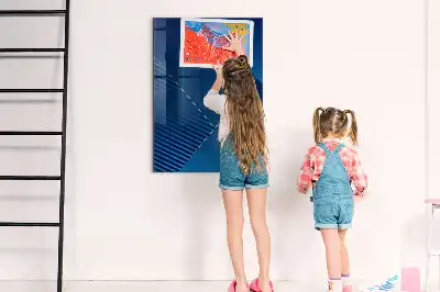 Magnetická tabuľa na kreslenie s dekoratívnym vzorom