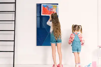 Magnetická tabuľa na kreslenie s dekoratívnym vzorom