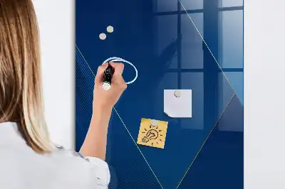 Magnetická tabuľa na kreslenie s dekoratívnym vzorom