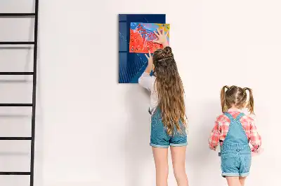 Magnetická tabuľa na kreslenie s dekoratívnym vzorom