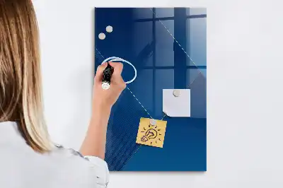 Magnetická tabuľa na kreslenie s dekoratívnym vzorom