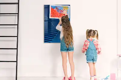 Magnetická tabuľa na kreslenie s dekoratívnym vzorom
