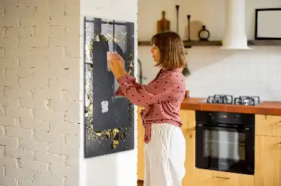 Magnetická tabuľa na kreslenie so vzorom zlatých konfiet