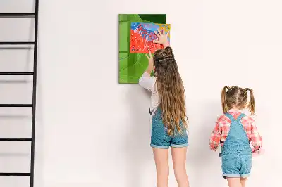 Magnetická popisovacia tabuľa s motívom abstrakcie vĺn