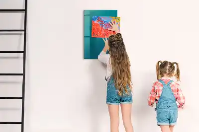 Magnetická tabuľa na kreslenie geometrická abstrakcia