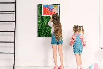 Plot z listov magnetická tabuľa na kreslenie