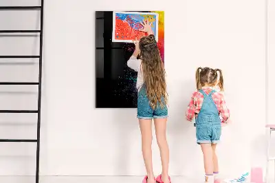 Magnetická popisovacia tabuľa farebný prášok