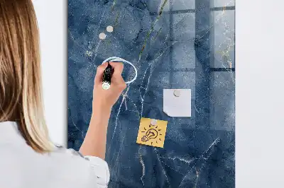 Magnetická tabuľa na kreslenie dekoratívny mramorový vzor