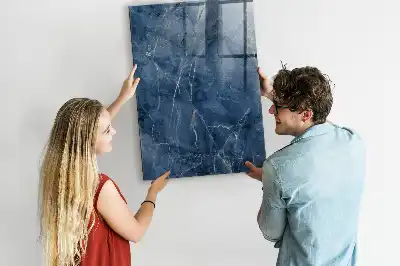Magnetická tabuľa na kreslenie dekoratívny mramorový vzor