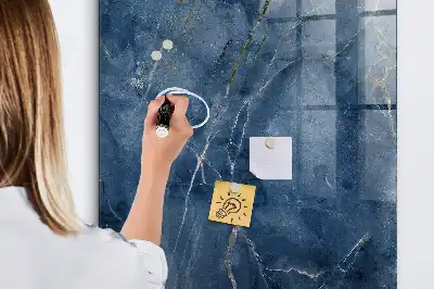 Magnetická tabuľa na kreslenie dekoratívny mramorový vzor