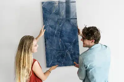 Magnetická tabuľa na kreslenie dekoratívny mramorový vzor